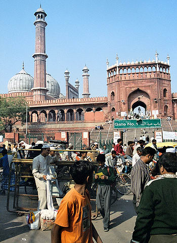 Jama Masjid (Pte?n me?ita) [Delhi]