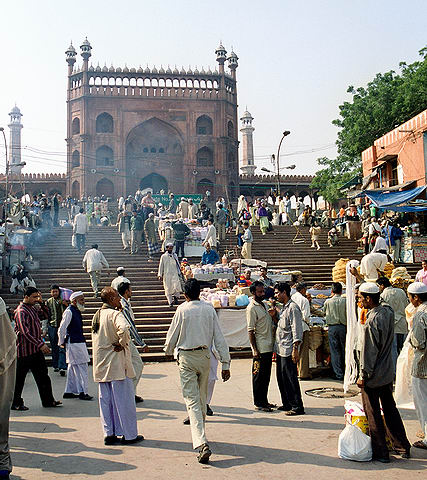 Trh pod Jama Masjid [Delhi]