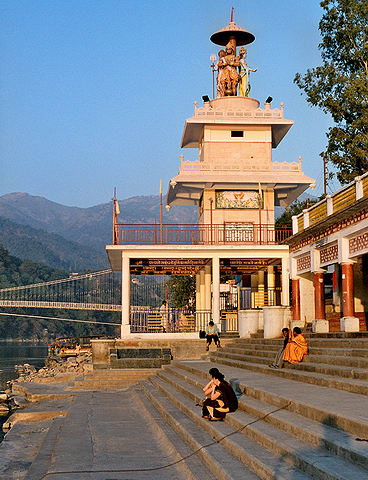 Chrm na b?ehu Gangy [Rishikesh]