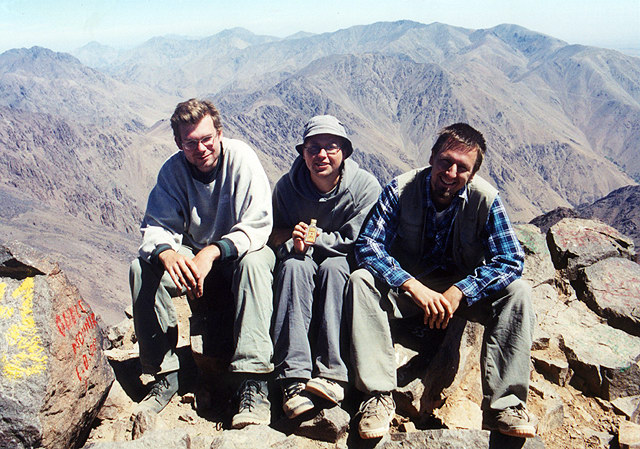 Expedice na vrcholu [Jebel Toubkal]