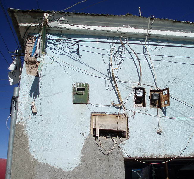 Typick Bolivijsk elektroinstalace