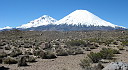 Vulkny Parinacota a Pomerape