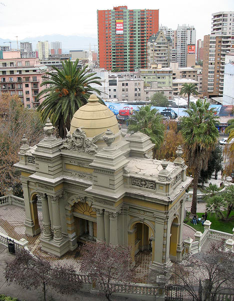 Vhled ze Santa Lucia (Santiago)