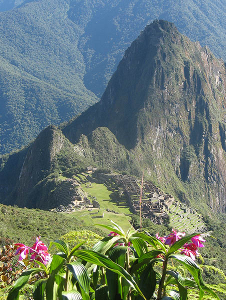 Stoupme slte v? nad Machu Picchu